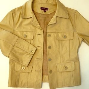 Bebe leather jacket